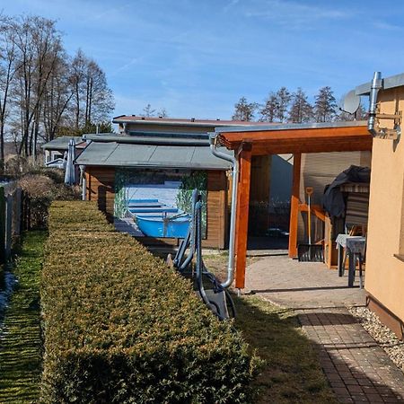 Spreewaldhaeuser Golinski Mit Kamin Am Neuendorfer See Alt Schadow Exteriör bild