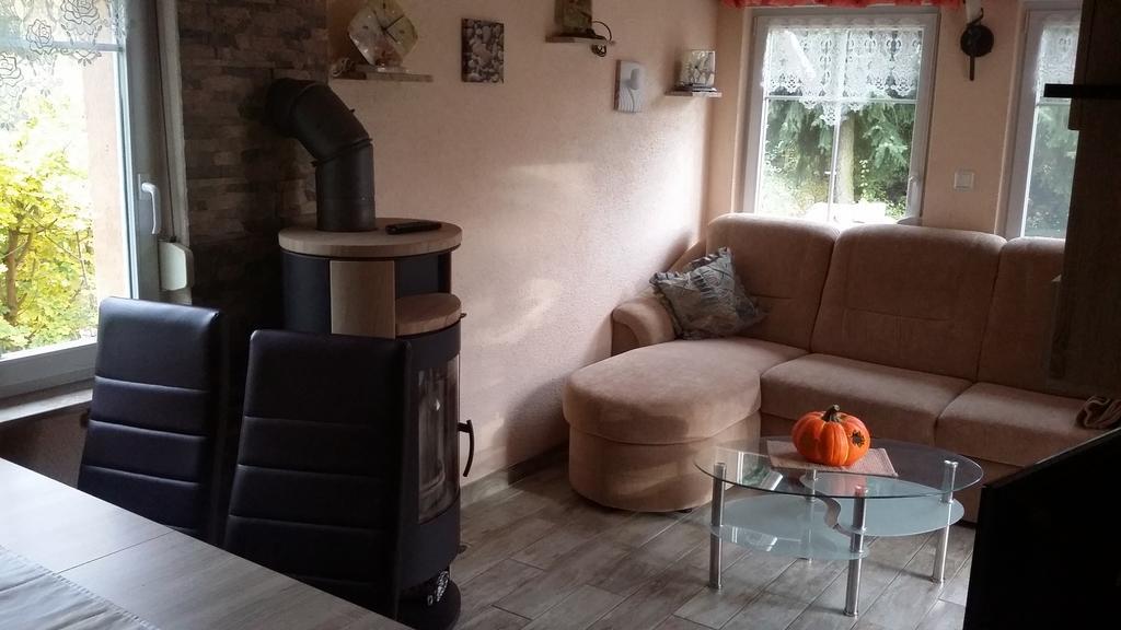 Spreewaldhaeuser Golinski Mit Kamin Am Neuendorfer See Alt Schadow Exteriör bild