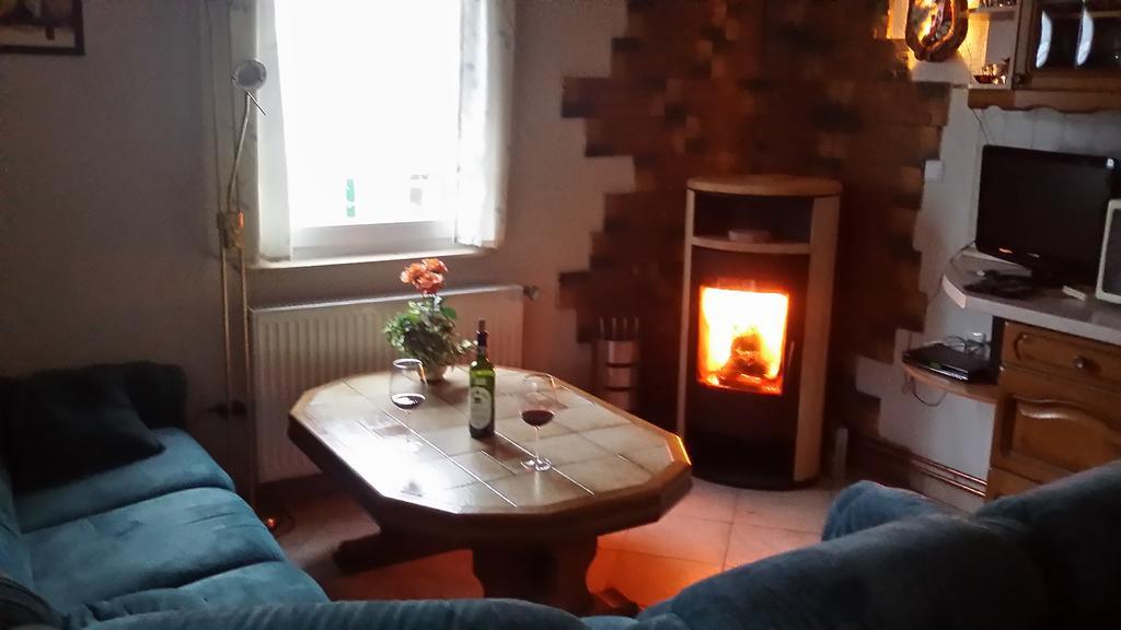 Spreewaldhaeuser Golinski Mit Kamin Am Neuendorfer See Alt Schadow Exteriör bild