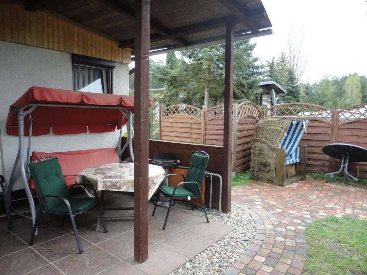 Spreewaldhaeuser Golinski Mit Kamin Am Neuendorfer See Alt Schadow Exteriör bild