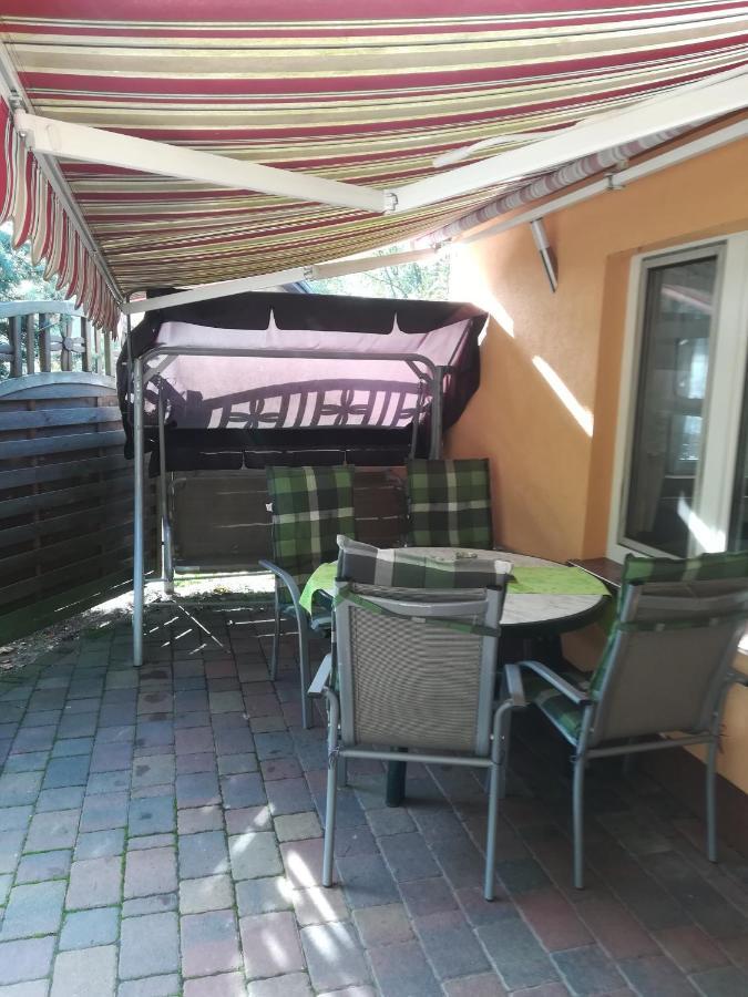 Spreewaldhaeuser Golinski Mit Kamin Am Neuendorfer See Alt Schadow Exteriör bild